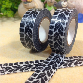 Паперовий скотч Сліди шин, 15 мм, 10 м.