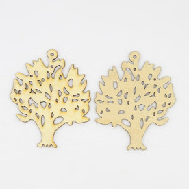 Дерев'яне прикраса Деревце 60 мм.