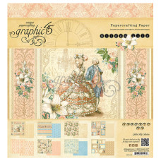 Набір паперу Gilded Lily, 20 * 20 см, 12 аркушів від Graphic 45