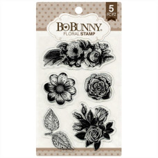 Набір штампів Floral, 5 шт, Bo Bunny