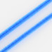 Синельний пухнастий дріт, синій, 30 см, 5 мм 