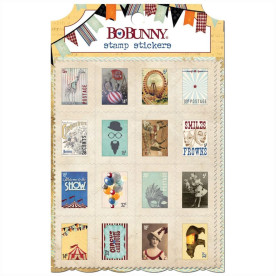 Набір наклейок - марок Carnival, 32 шт від Bo Bynny