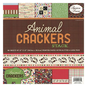 Набір паперу Animal Crackers, 30 * 30 см, 24 листа від DCWV