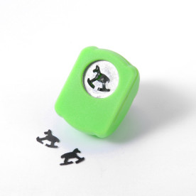 Дирокол фігурний Конячка 1,5 см.