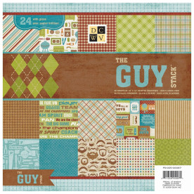 Набір паперу The Guy, 30 * 30 см, 24 листа від DCWV