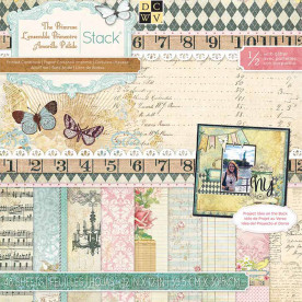 Набір паперу Primrose, 30 * 30 см, 24 листа від DCWV