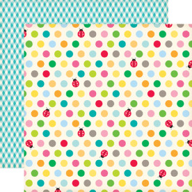 Двосторонній папір Little Ladies 30х30 см від Echo Park