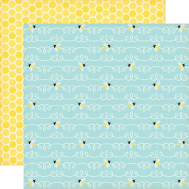 Двосторонній папір Bee's Knees 30х30 см від Echo Park