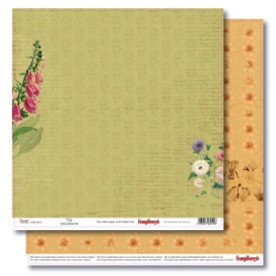 Двусторонняя бумага Лужайка 1 30,5х30,5 см от ScrapBerry's