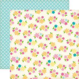 Двусторонняя бумага Daisy Field 30х30 см от Echo Park