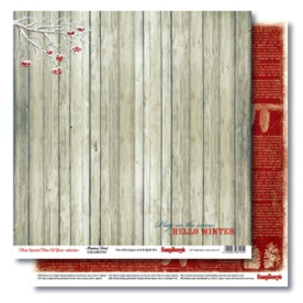 Двусторонняя бумага  ЗИМА 30,5х30,5 см от ScrapBerry's