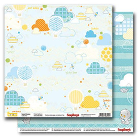 Двосторонній папір Повітряні Кульки 30,5х30,5 см від ScrapBerry's