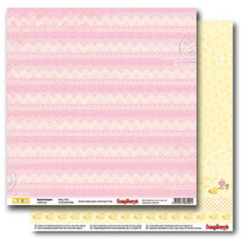 Двосторонній папір Рожеві Сни 30,5х30,5 см від ScrapBerry's