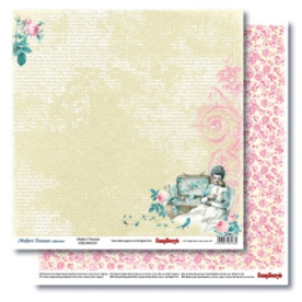 Двусторонняя бумага Мамины Сокровища 30,5х30,5 см от ScrapBerry's