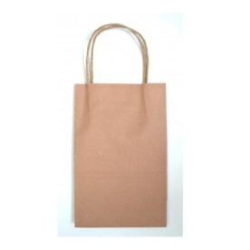 Крафт-пакет коричневого кольору, розмір 240 * 80 * 150 мм, какао від Hobby & You