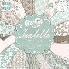 Набір паперу Isabelle 15х15 см 16 аркушів від First Edition