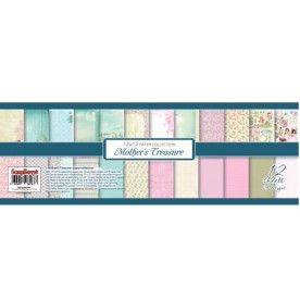 Набір паперу "Мамині Скарби", 30.5 * 30.5 см, 12 аркушів від ScrapBerry's