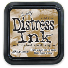 Краска для штампинга Distress Pad - Brushed Corduroy от Tim Holtz