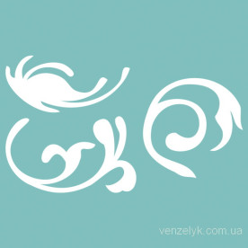 Чипборд Набор веточек 14x31, 31x23, 25x25 мм от Вензелик