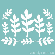 Чипборд Набор “Флора 04” от 30 до 60 мм от Вензелик