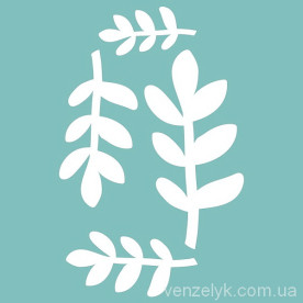 Чіпборд Набір "Флора 05" від 30 до 60 мм від Вензелік