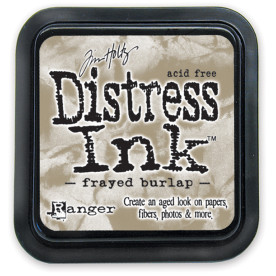 Фарба для Штампінг Distress Pad - Frayed Burlap від Tim Holtz