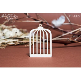 Чіпборд Клітка проста 59x40 мм від Вензелік