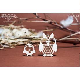 Чипборд Набор птическ 02 25 и 43 мм от Вензелик