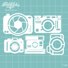 Чіпборд Набір фотоапаратів 02 від 31 до 47 мм від Вензелік