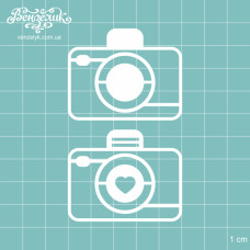 Чіпборд Набір фотоапаратів 1 шт 40x50 мм від Вензелік