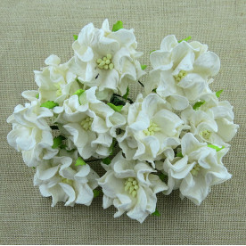 Декоративна квітка гарденії IVORY, 4 см., 1 шт.