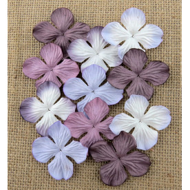 Набір гортензії в фіолетових тонах 50 мм, 10 шт.