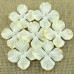 Набор гортензий DEEP IVORY 35 мм, 10 шт.