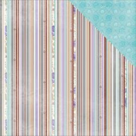 Двусторонняя бумага Mercantile 30х30 см от Bo-Bunny