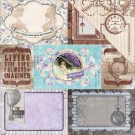 Двосторонній папір Captured 30х30 см від Bo-Bunny