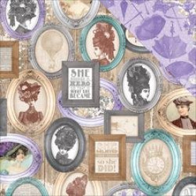 Двосторонній папір Gallery 30х30 см від Bo-Bunny