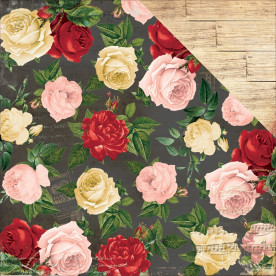 Двусторонняя бумага Juliet 30х30 см от Bo-Bunny