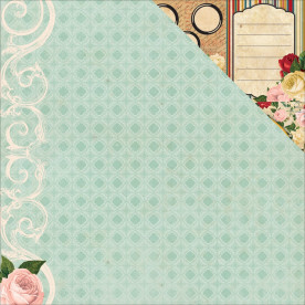 Двусторонняя бумага Prose Juliet 30х30 см от Bo-Bunny