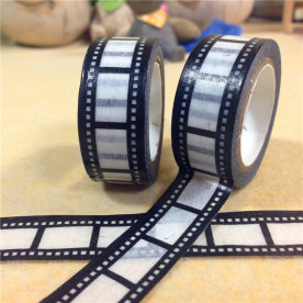 Бумажный скотч Кинопленка, 15 мм, 5 м