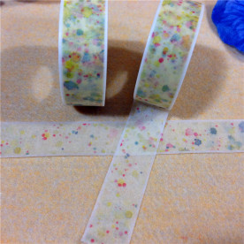 Паперовий скотч Бризки, 15 мм, 10 м