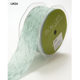 Шеббі-стрічка Silky Crush Teal 90 см від May Arts