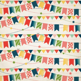 Скрапбумага двусторонняя Birthday Banner 30х30 от Carta Bella