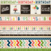 Скрапбумага двусторонняя Border Strips 30х30 от Carta Bella