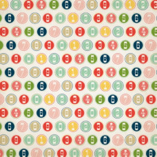 Скраппапір двосторонній Large numbers 30х30 від Carta Bella