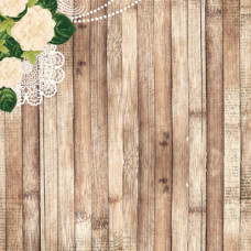 Скрапбумага двусторонняя Woodgrain 30х30 от Carta Bella