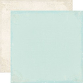 Скрапбумага двусторонняя Blue/Cream 30х30 от Echo Park