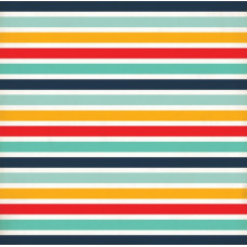 Скраппапір двосторонній Summer Adventure Stripe 30х30 від Echo Park