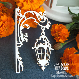 Чипборд фонарь ажурный 49 x 83 мм от Scrapbox