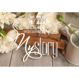Чипборд My Story  81 x 65 мм от Scrapbox