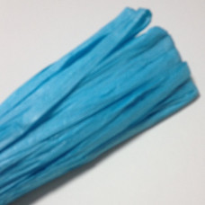 Рафия натуральная однотонная, 5 мм, 1 м, цвет индиго